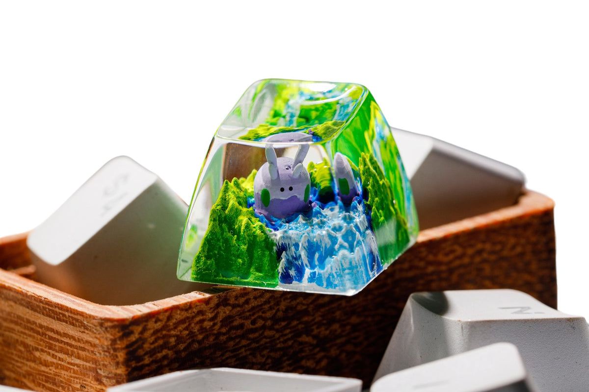 Goomy resin artisan keycap