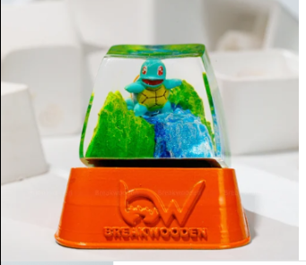Squirtle Resin Keycap