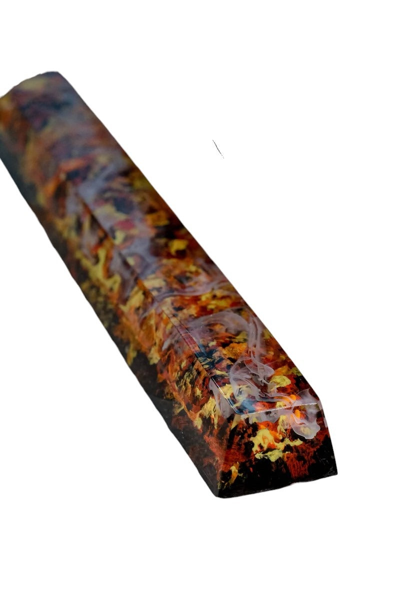 Volcano #2 resin artisan keycap