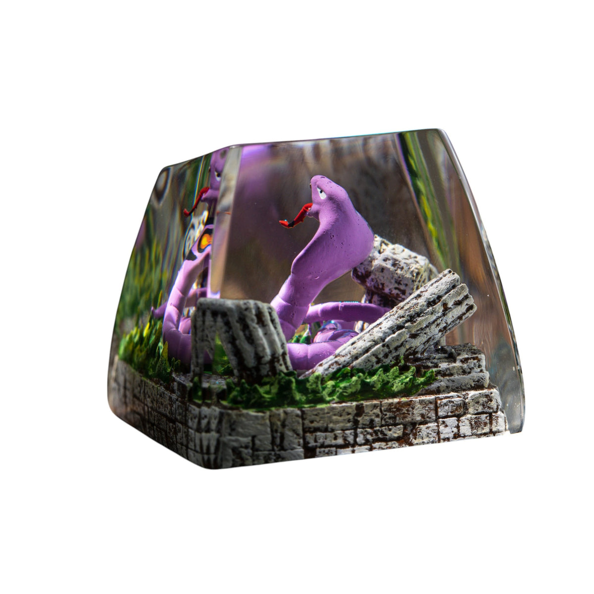 Arbok resin artisan keycap