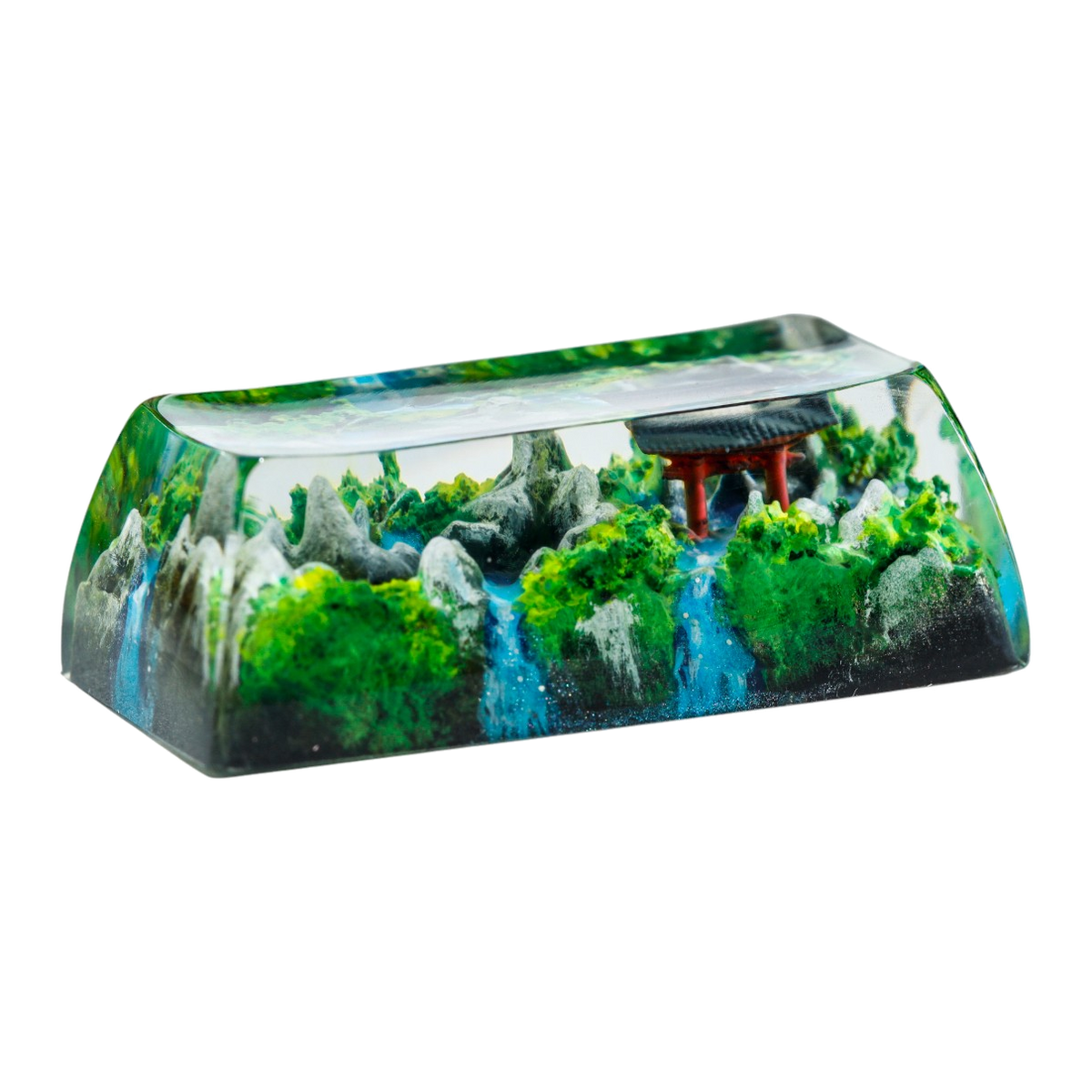 Spring Torii #2 resin artisan keycap