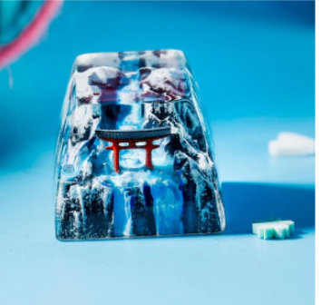 Winter Torii Resin Keycap