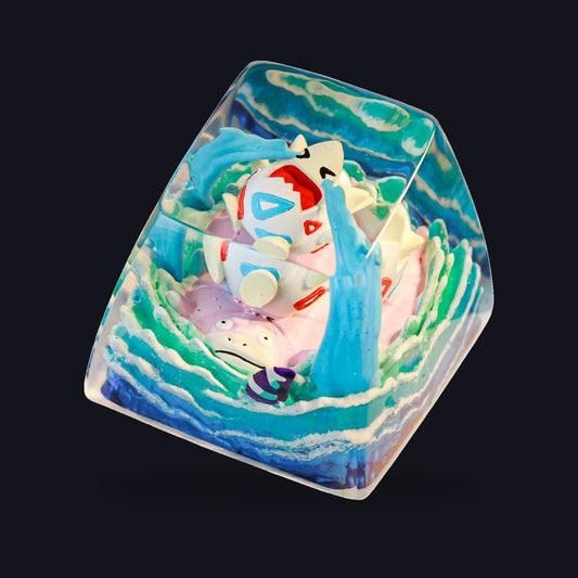 Togepi #2 Resin Keycap — studio square