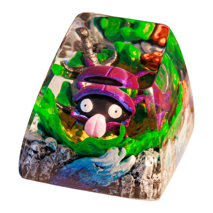 Shellder resin artisan keycap