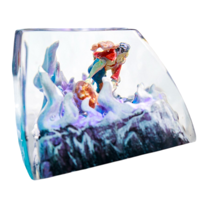 Luffy #2 resin artisan keycap