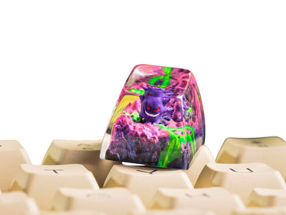 Gengar #3 resin artisan keycap