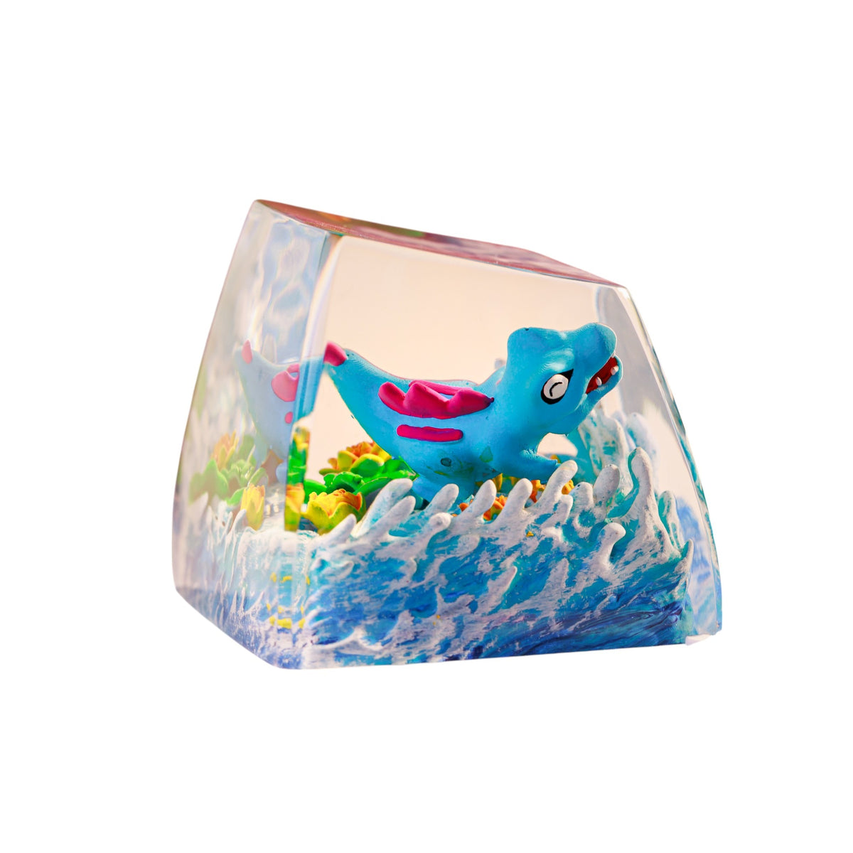 Totodile resin artisan keycap