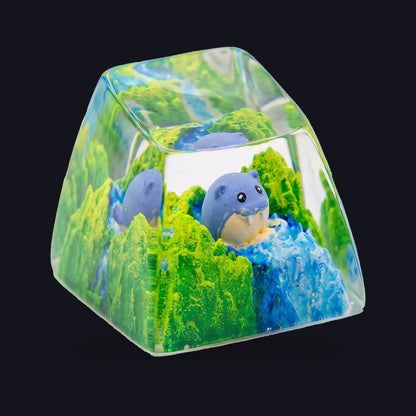 Seel Resin Keycap — studio square