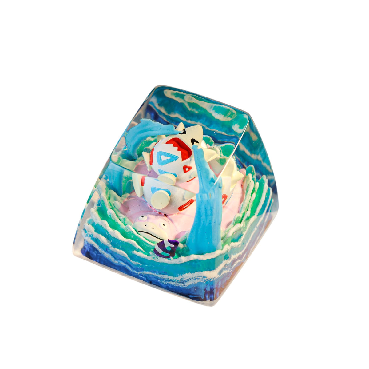 Togepi #2 resin artisan keycap