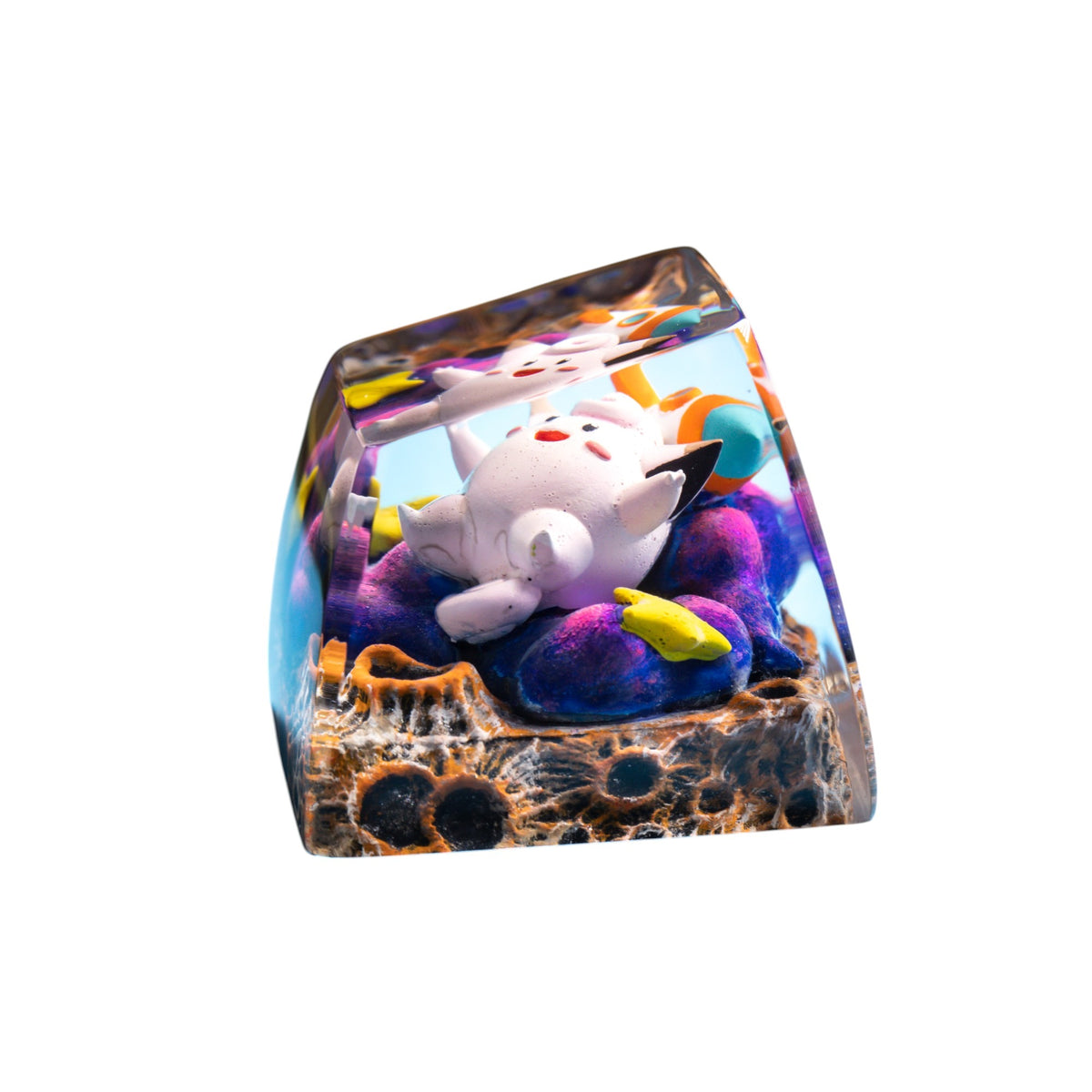 Clefairy resin artisan keycap