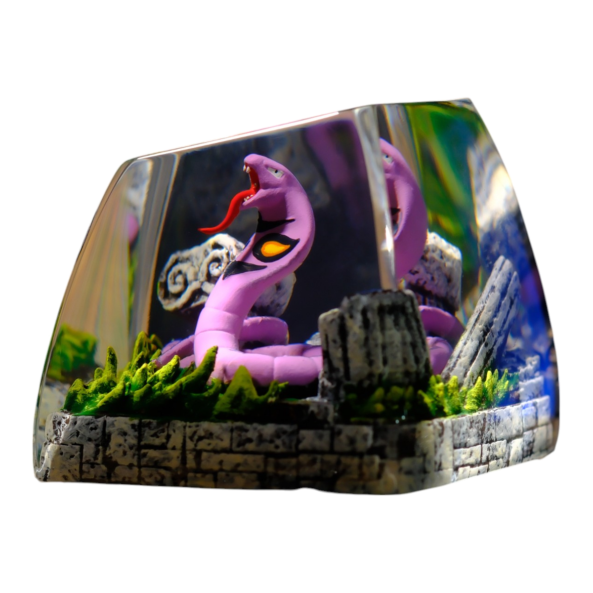 Arbok resin artisan keycap