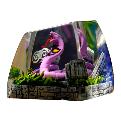 Arbok resin artisan keycap