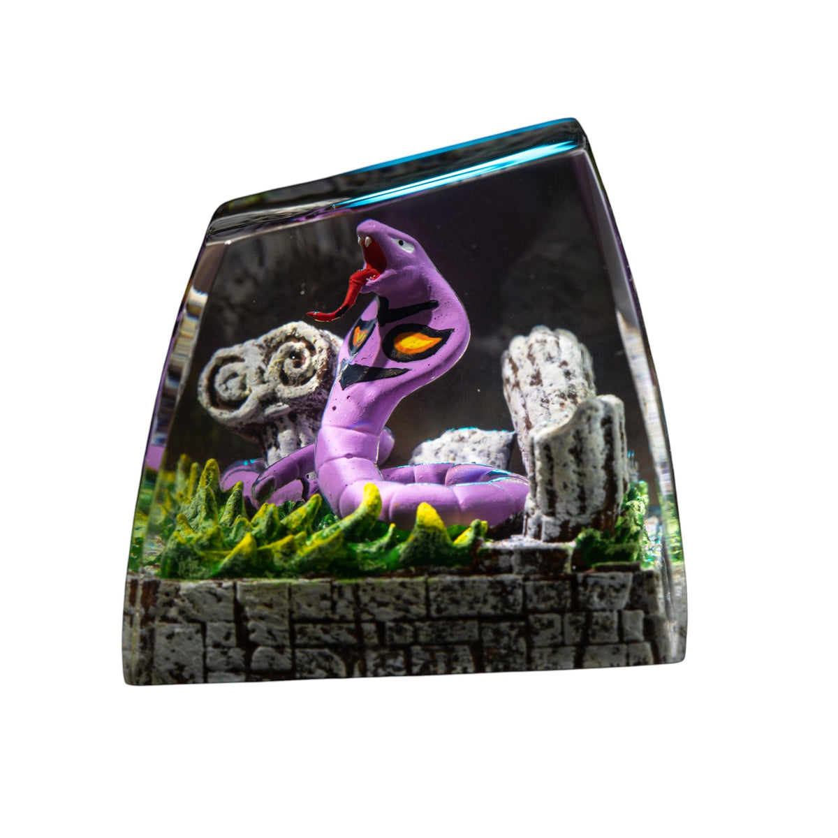 Arbok resin artisan keycap