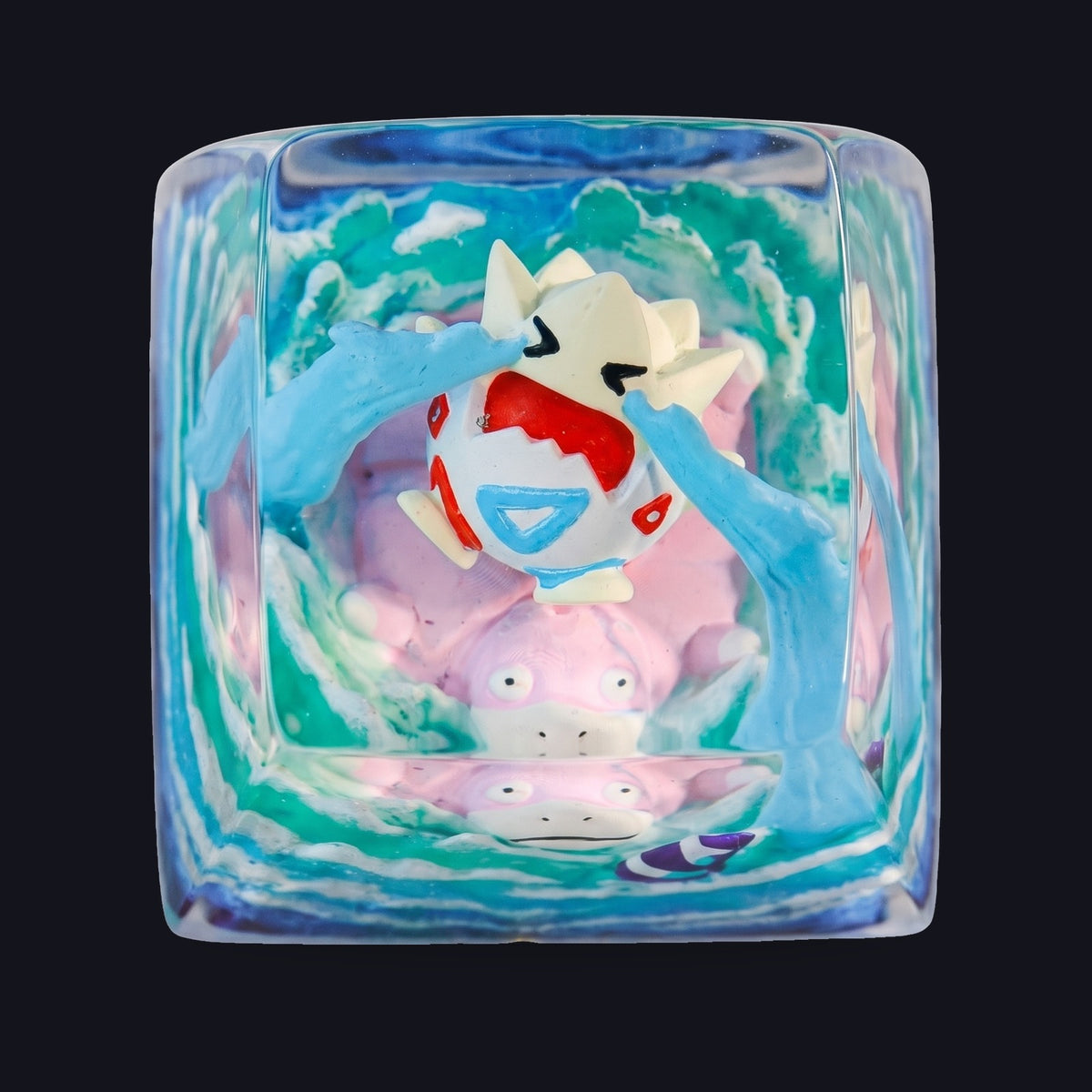 Togepi Resin Keycap — top view