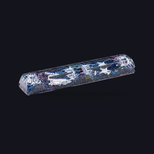 Astronaut #4 Resin Spacebar — studio square