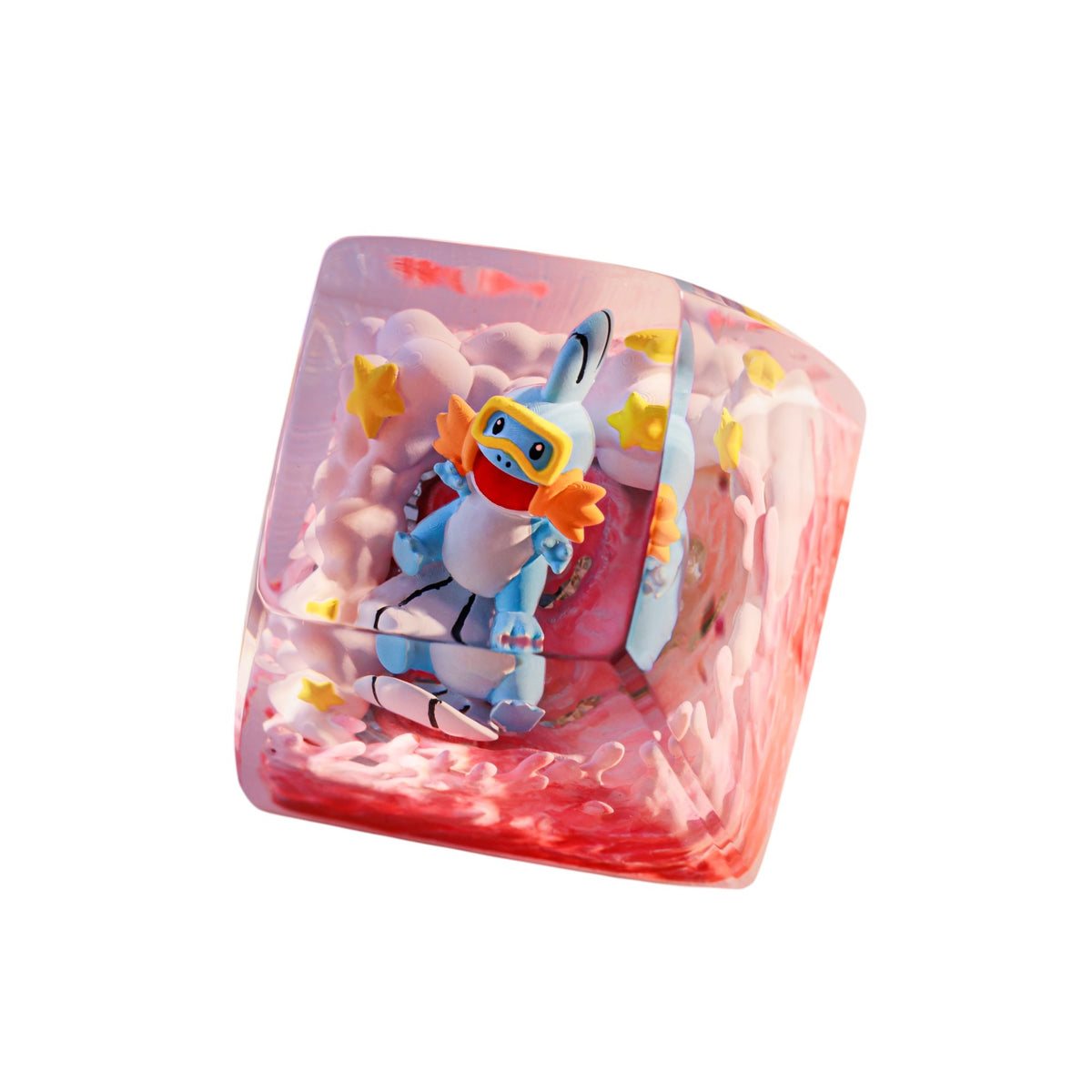 Mudkip resin artisan keycap