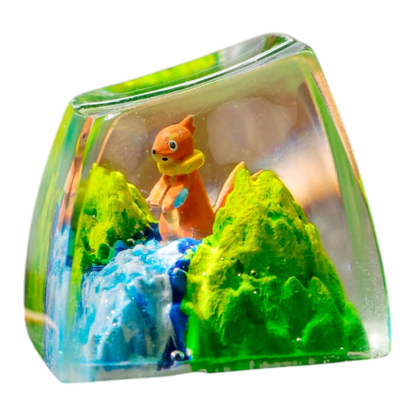 Buizel resin artisan keycap