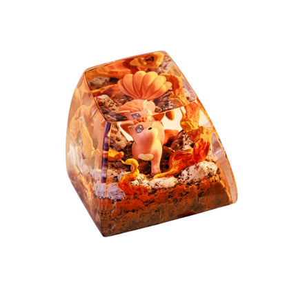 Vulpix resin artisan keycap