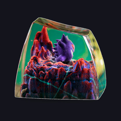 Gengar #2 Resin Keycap — studio square