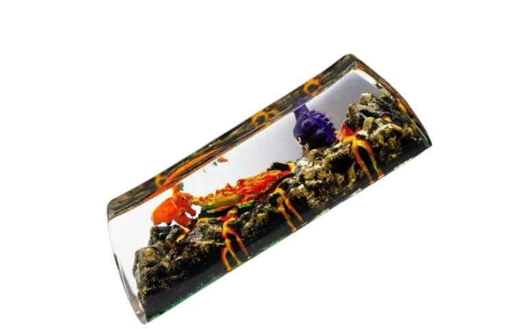 Charizard & Gengar Resin 2.25u Keycap