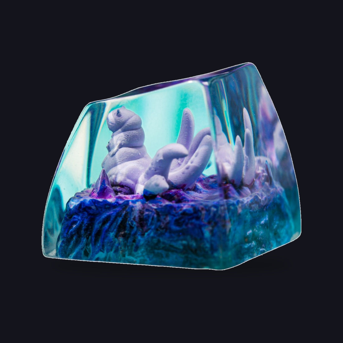 Six-Tails Resin Keycap