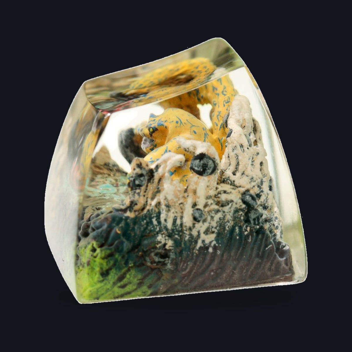 One-Tail Resin Keycap — studio square