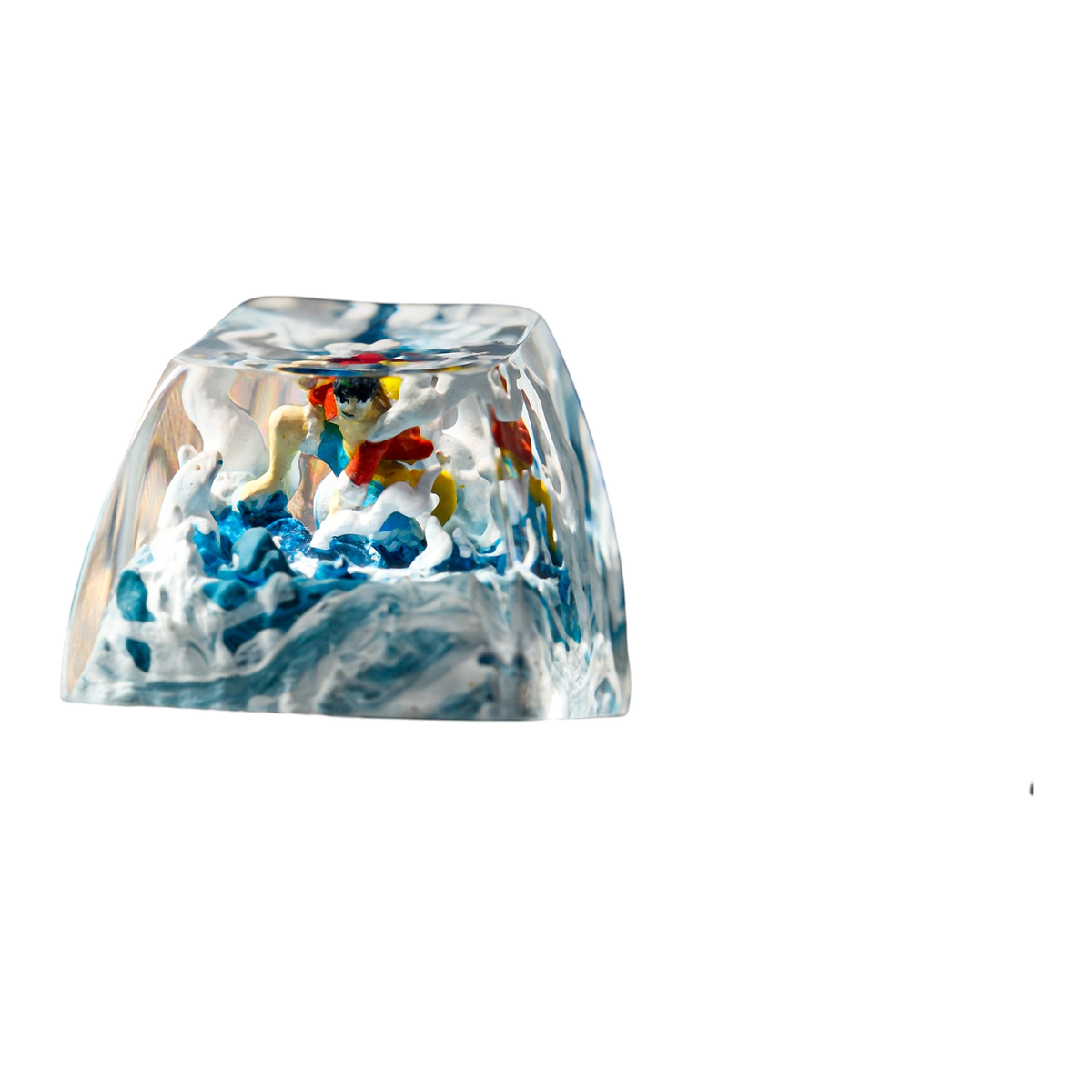 Luffy #2 resin artisan keycap