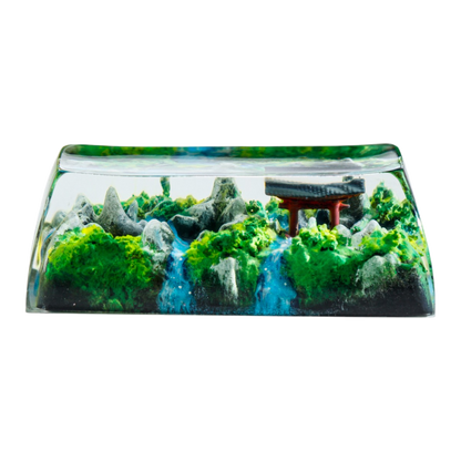 Spring Torii #2 resin artisan keycap