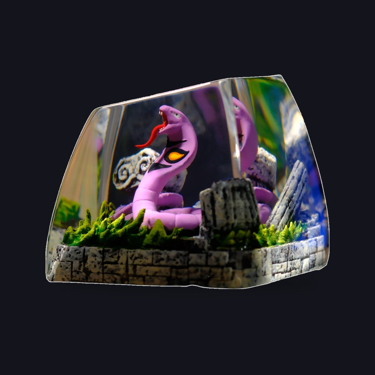 Arbok Resin Keycap — studio square