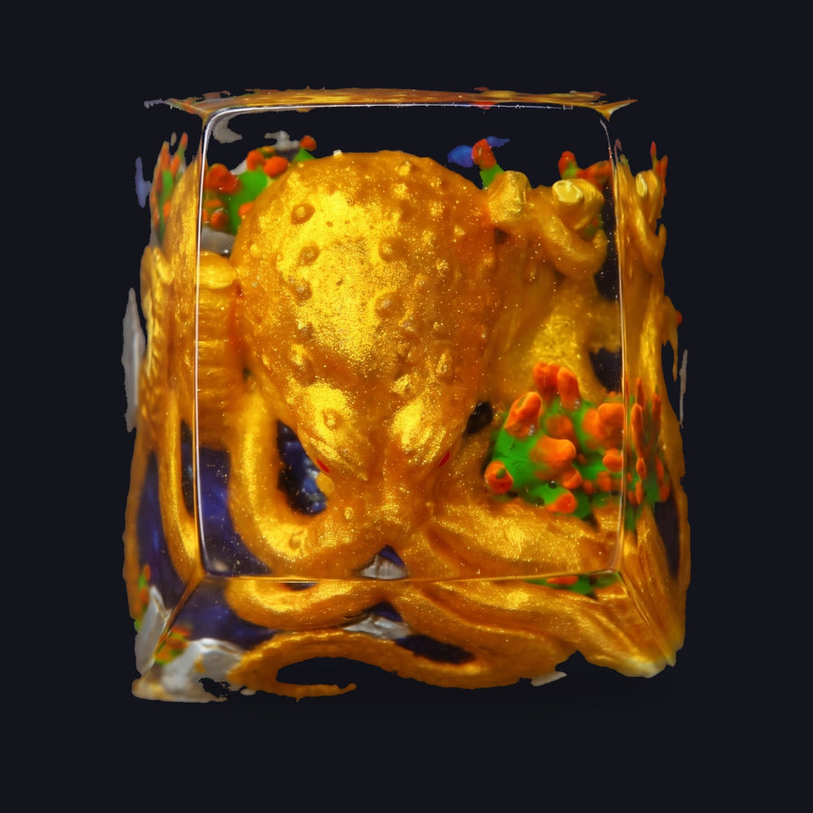 Octopus Resin Keycap