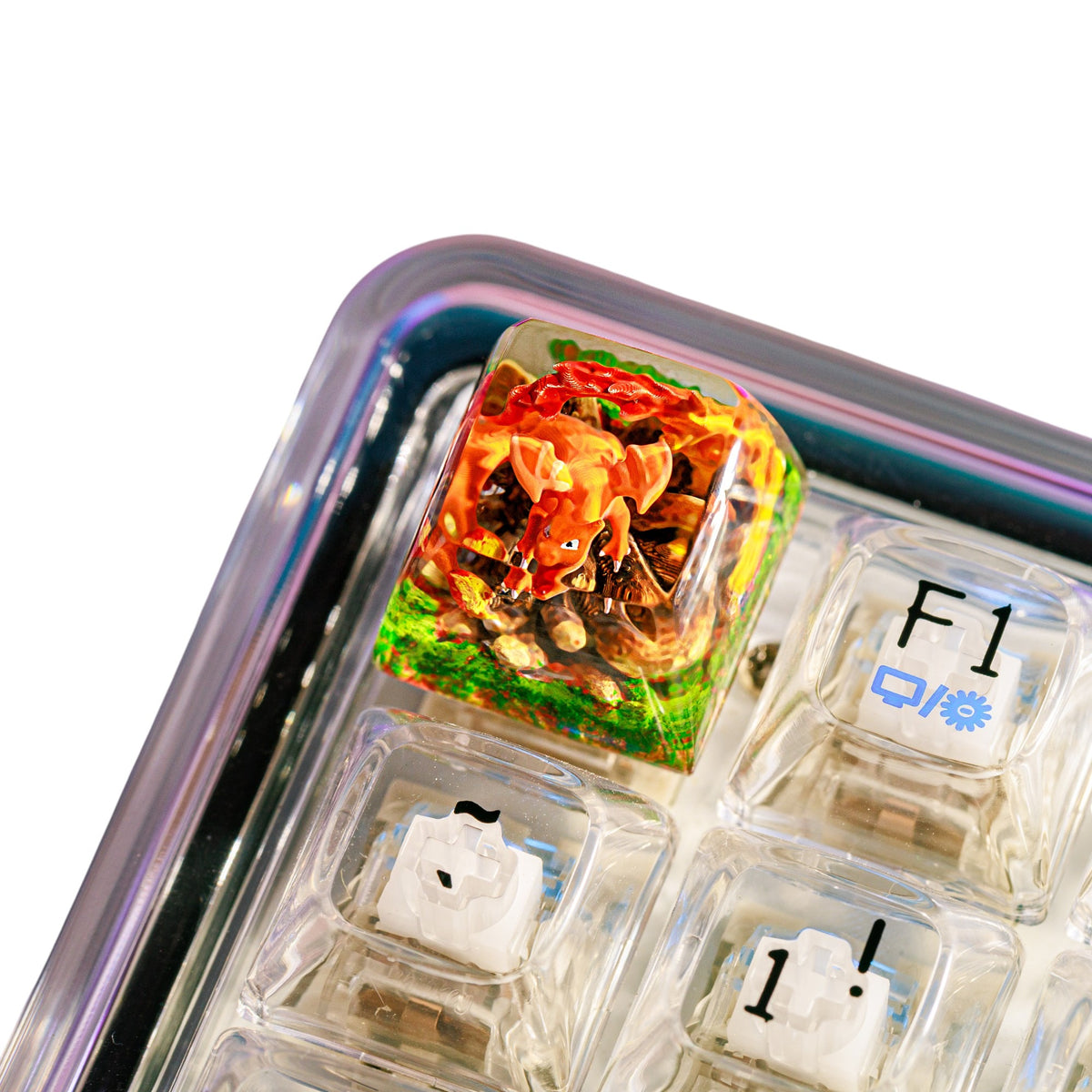 Charizard resin artisan keycap