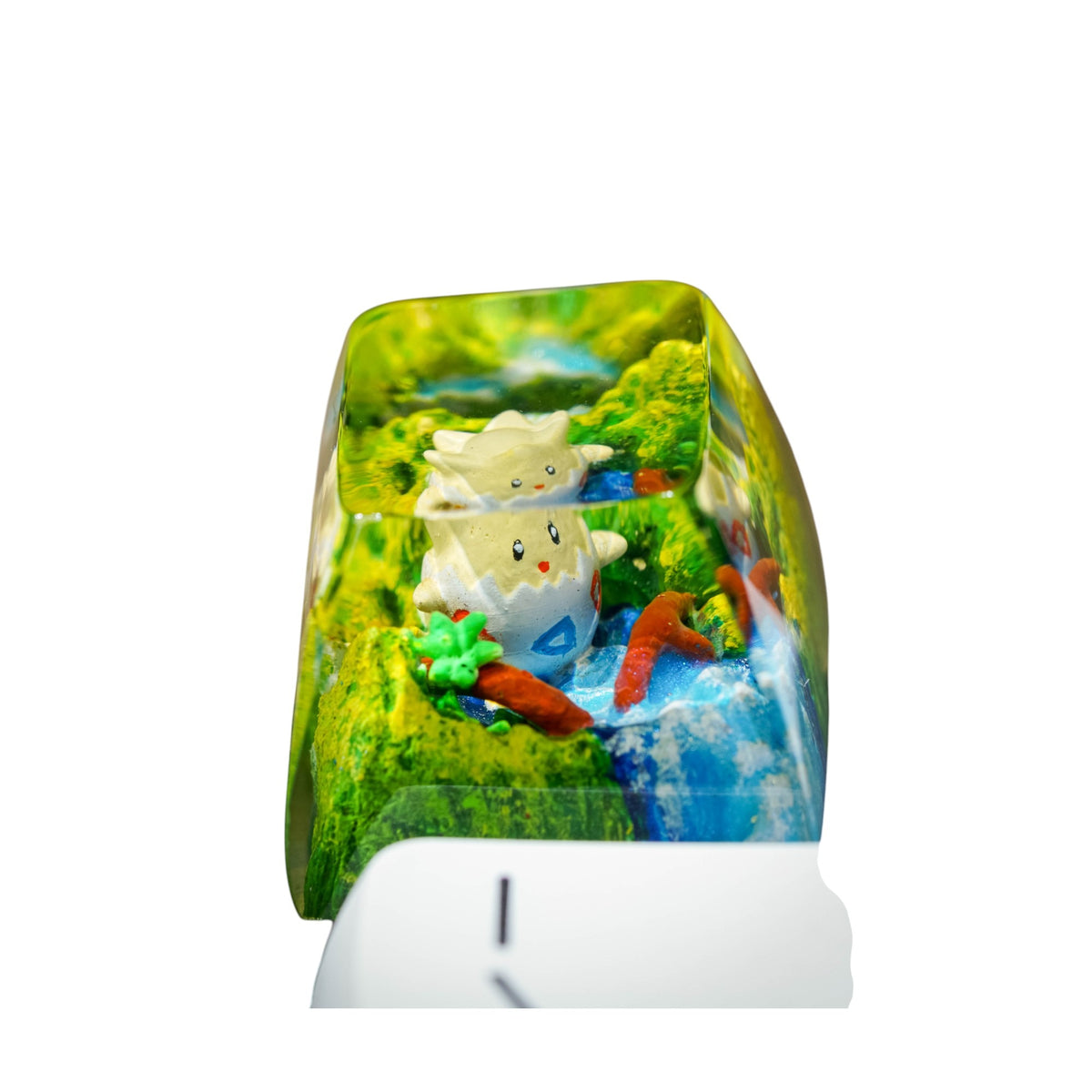 Togepi Meadow Falls resin artisan keycap