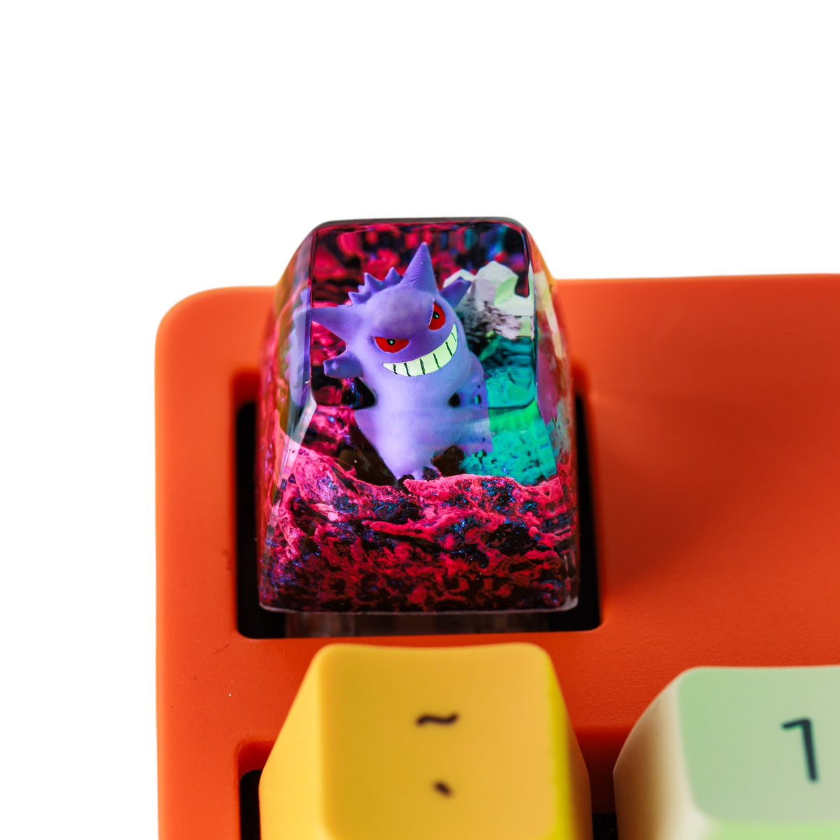 Gengar #4 resin artisan keycap