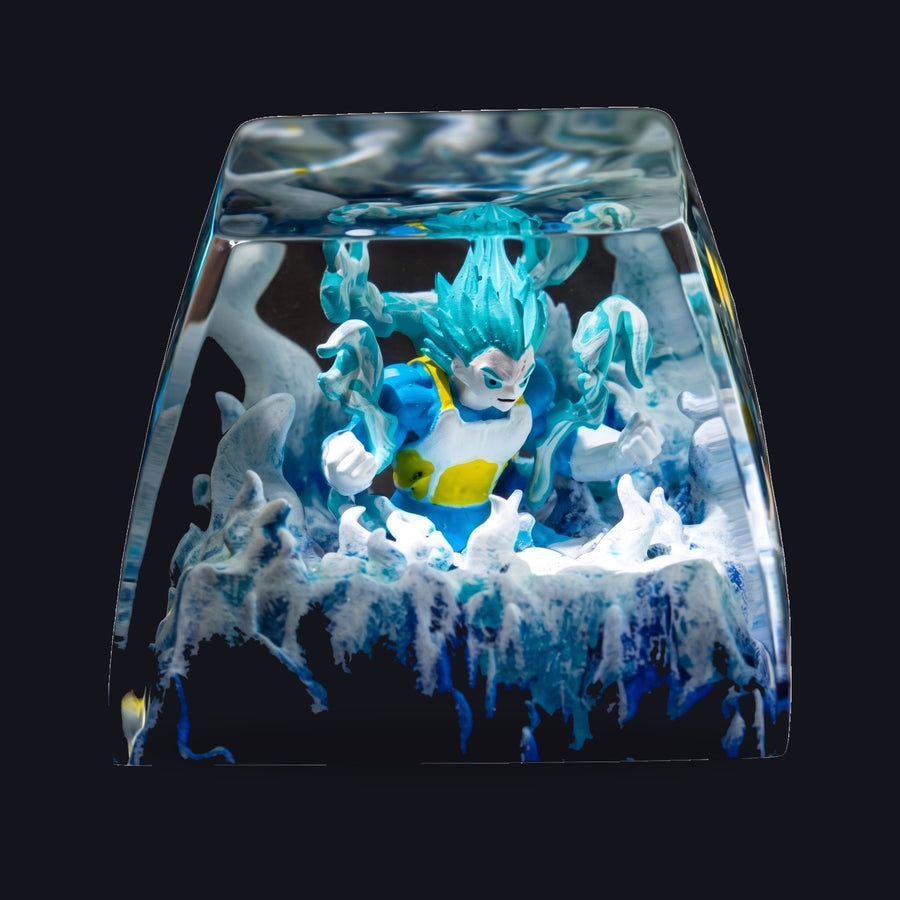 Vegeta Resin Keycap