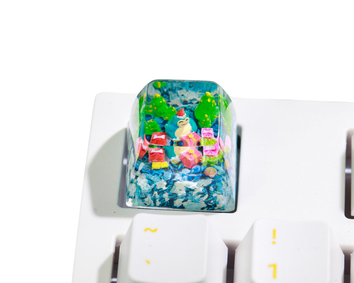 Christmas resin artisan keycap
