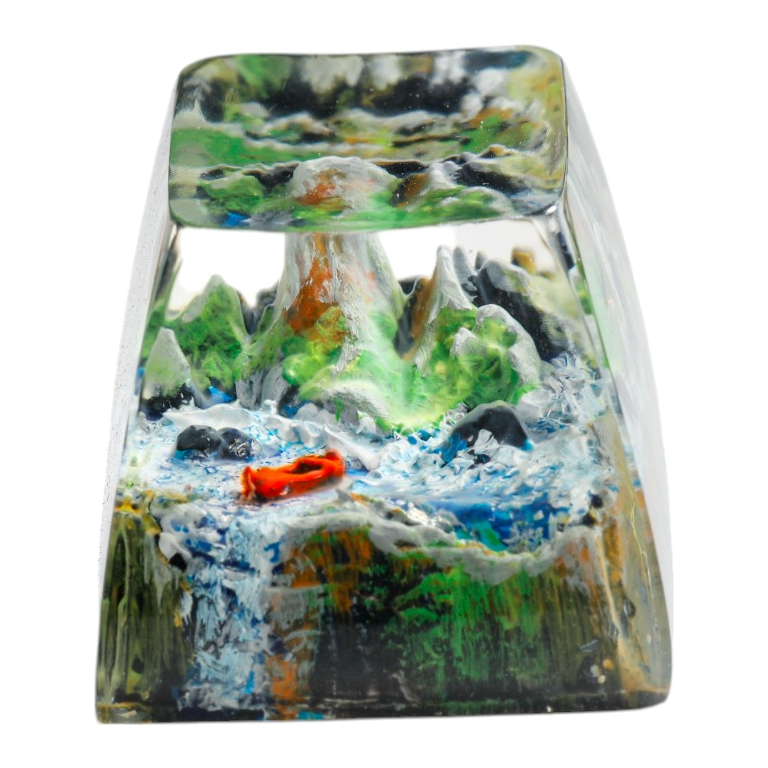 Ocean resin artisan keycap