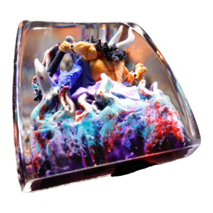 Kaido #2 resin artisan keycap