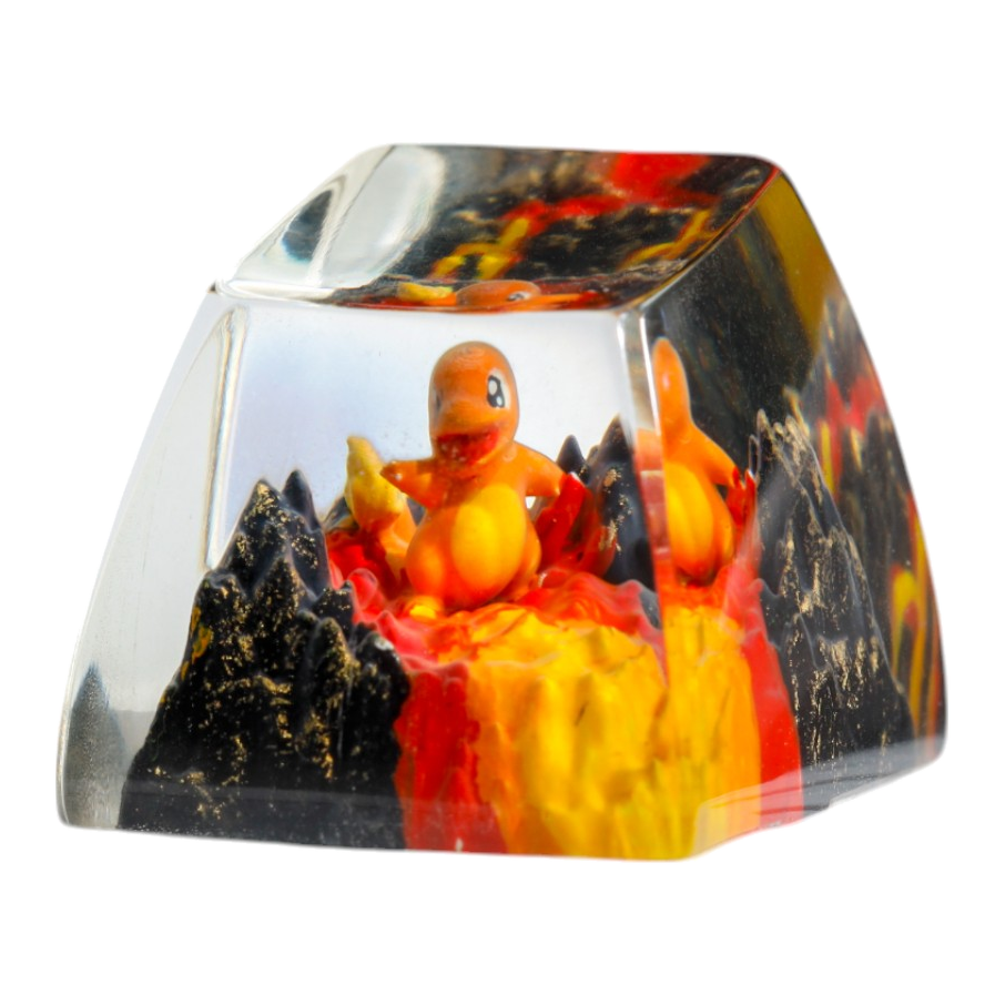 Charmander resin artisan keycap