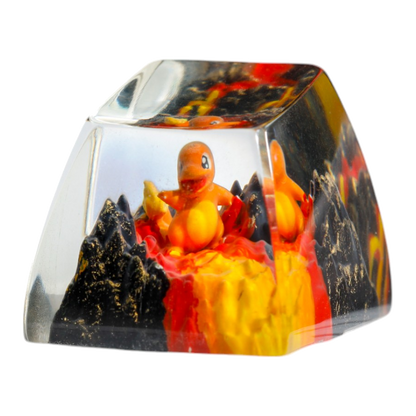 Charmander resin artisan keycap