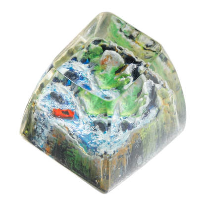 Ocean resin artisan keycap