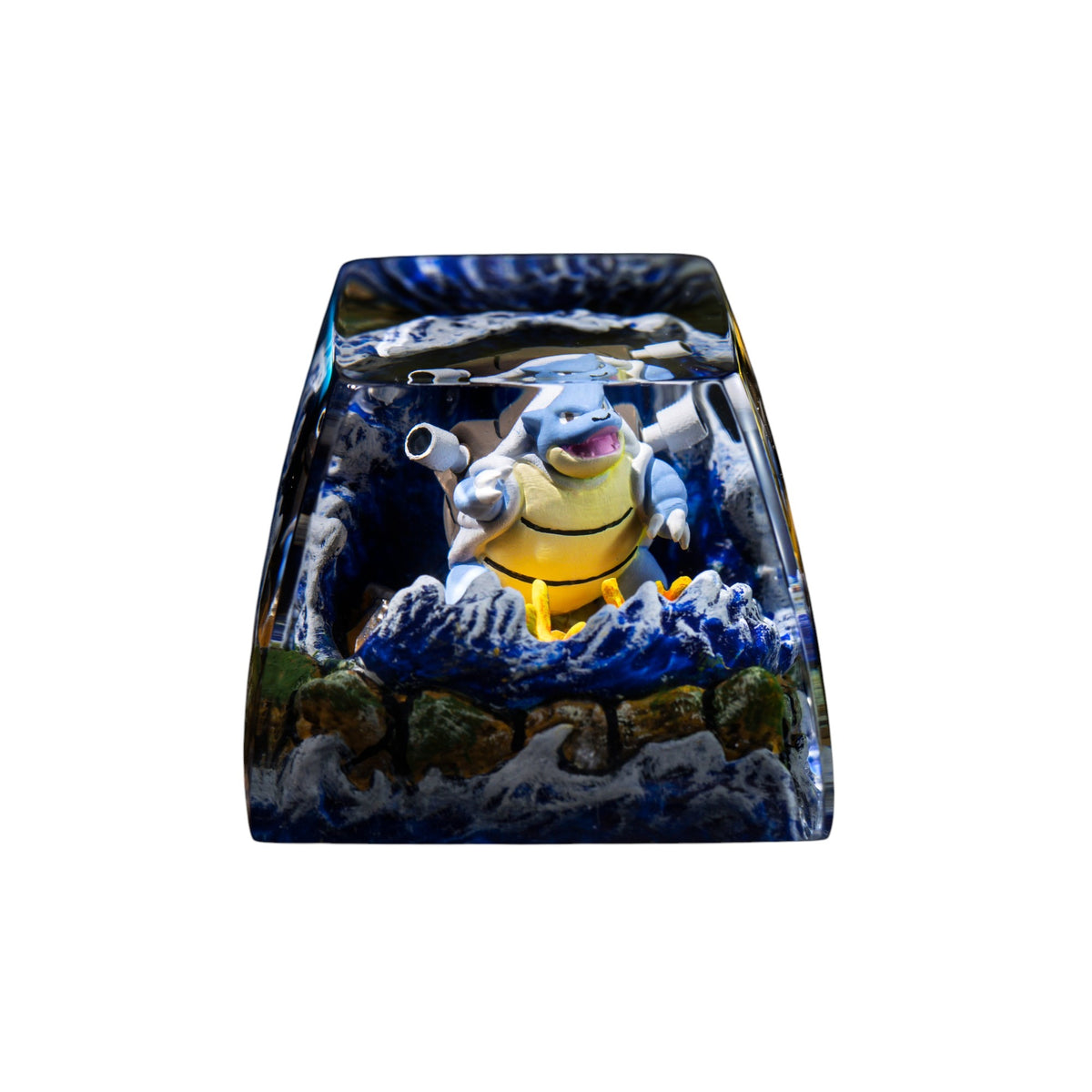 Blastoise resin artisan keycap