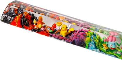 Charmander, Pikachu, Bulbasaur & Squirtle