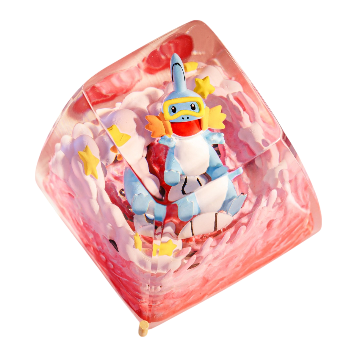 Mudkip resin artisan keycap