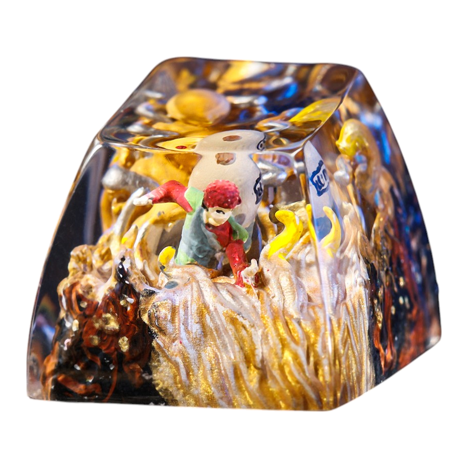 Gaara resin artisan keycap