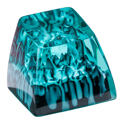 Snowscape resin artisan keycap