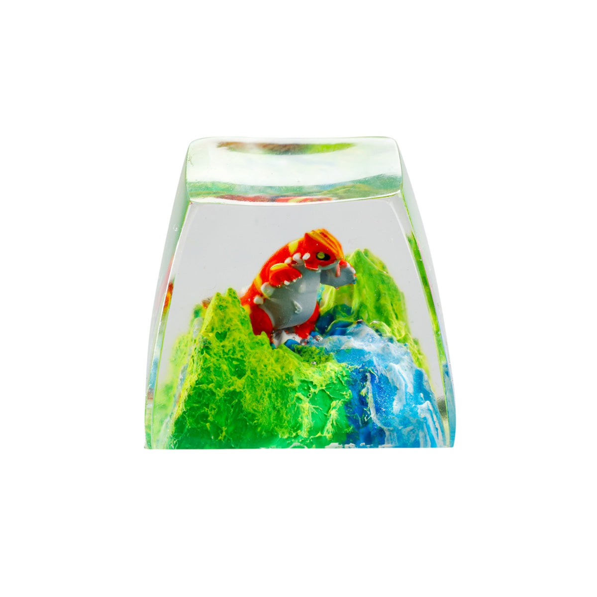 Groudon resin artisan keycap