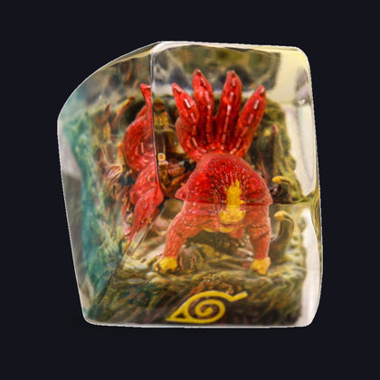 Four-Tails Resin Keycap