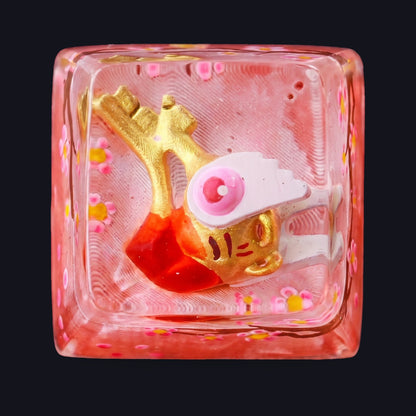The Key Resin Keycap — top view