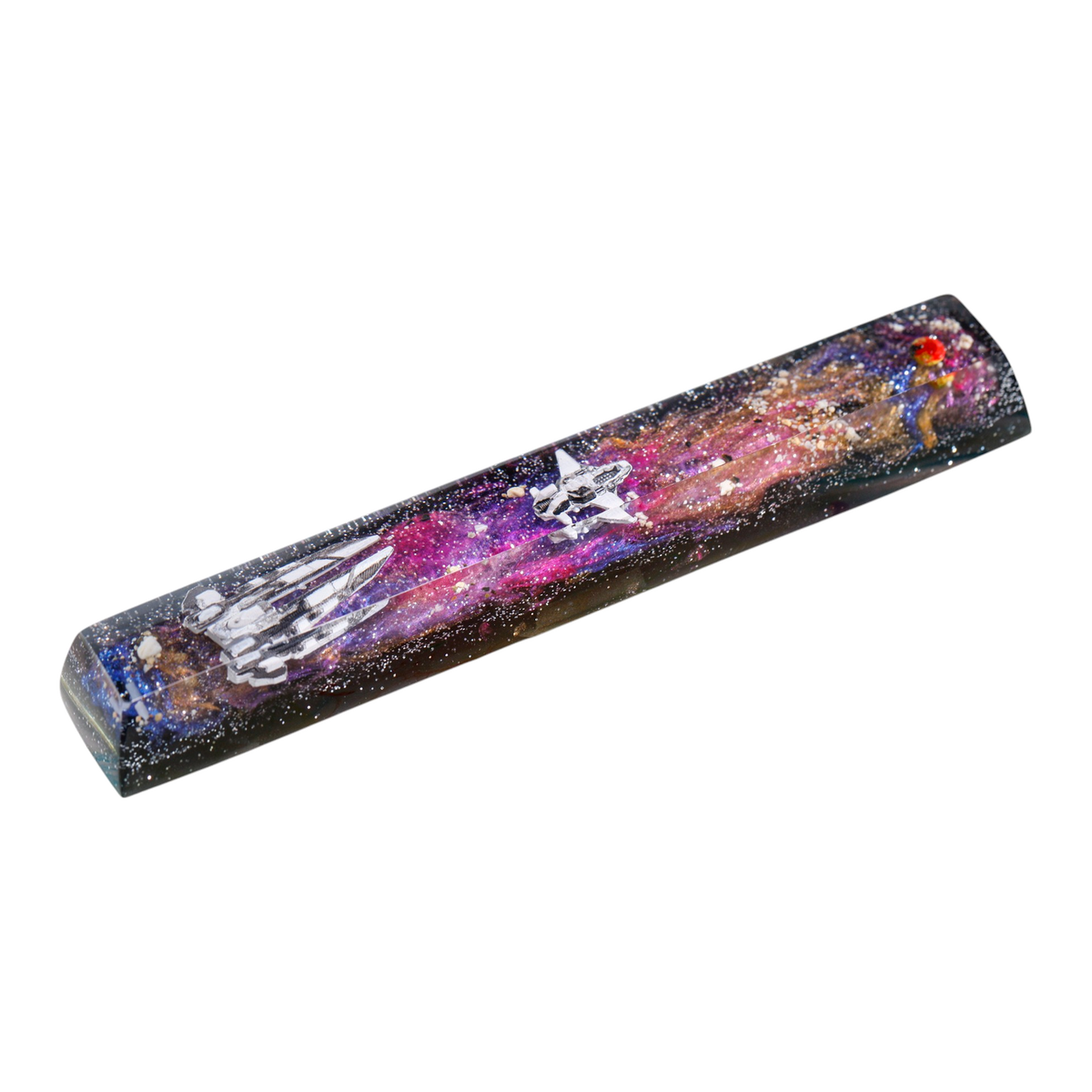 Cosmos resin artisan keycap