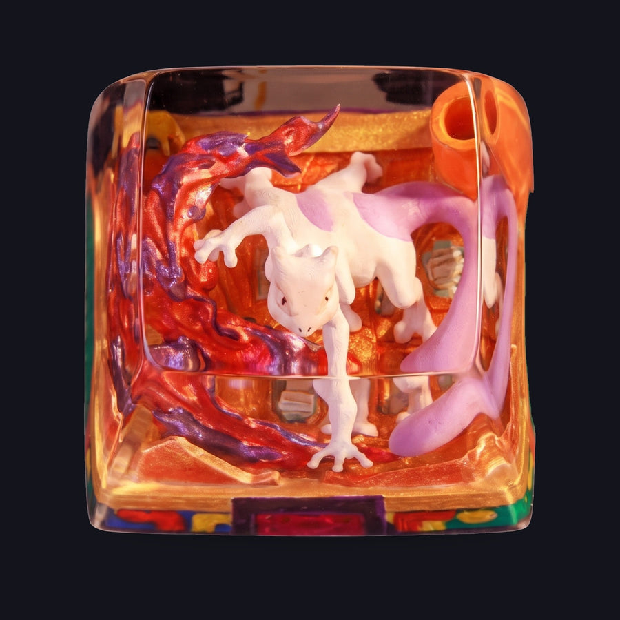 Mewtwo Resin Keycap